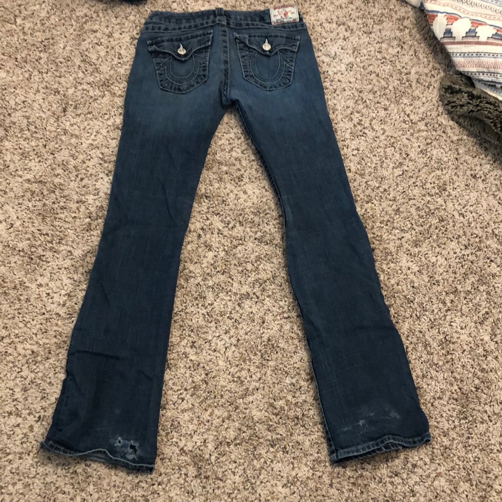 True religion boot cut jeans size 28